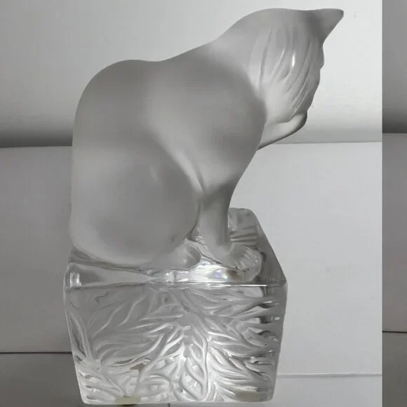 Lalique crystal cat - Picture 4 of 5